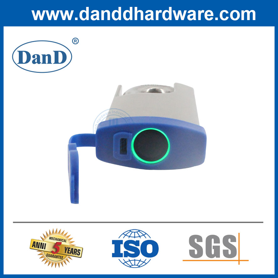 50mm Smart Fingerprint Padlock Keyless System for Storage Easy To Control Access-DDPL013