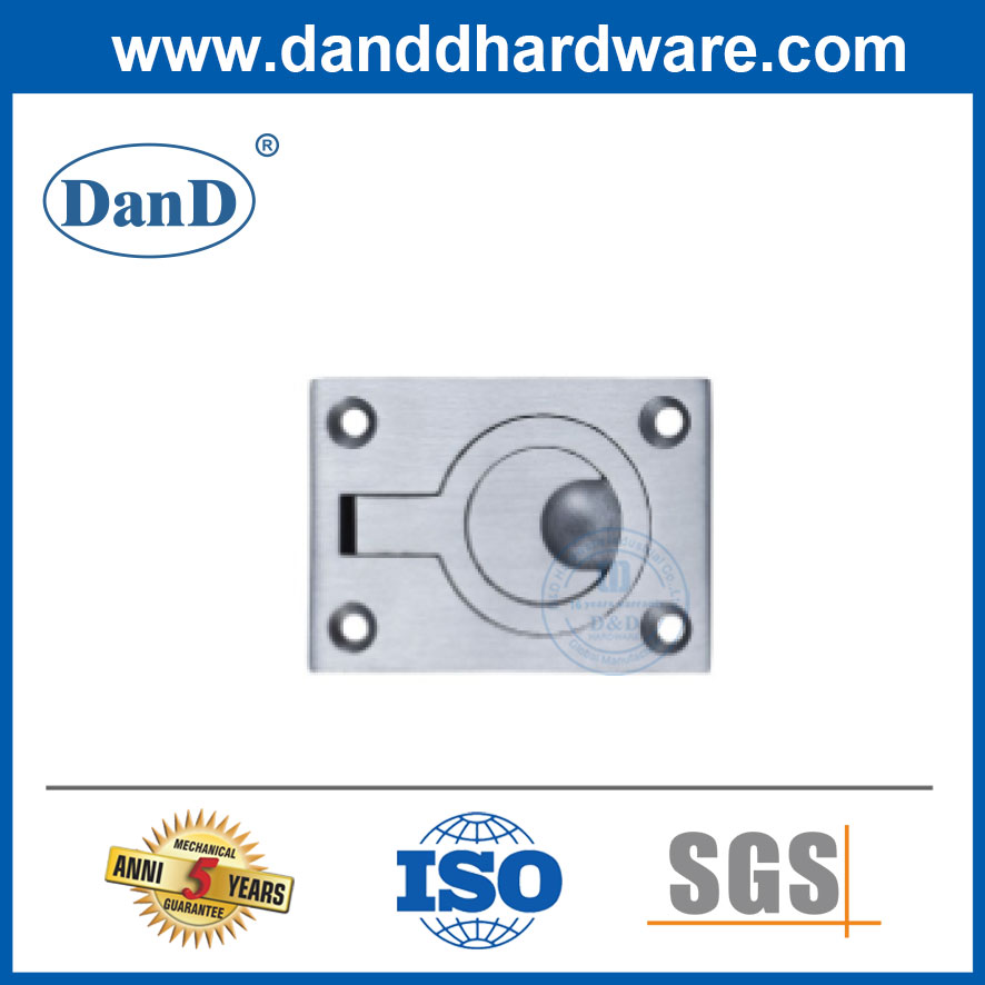 Drawer Hardware Pulls Stainless Steel Cabinets Hardware Flush Pulls-DDFH068