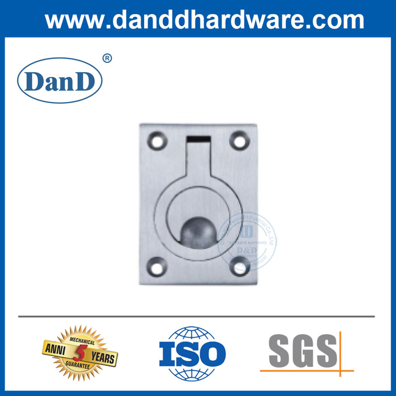 Drawer Hardware Pulls Stainless Steel Cabinets Hardware Flush Pulls-DDFH068