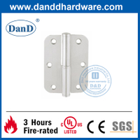 Stainless Steel 316 Stain Finish Lift-off Round Door Hinge- DDSS020