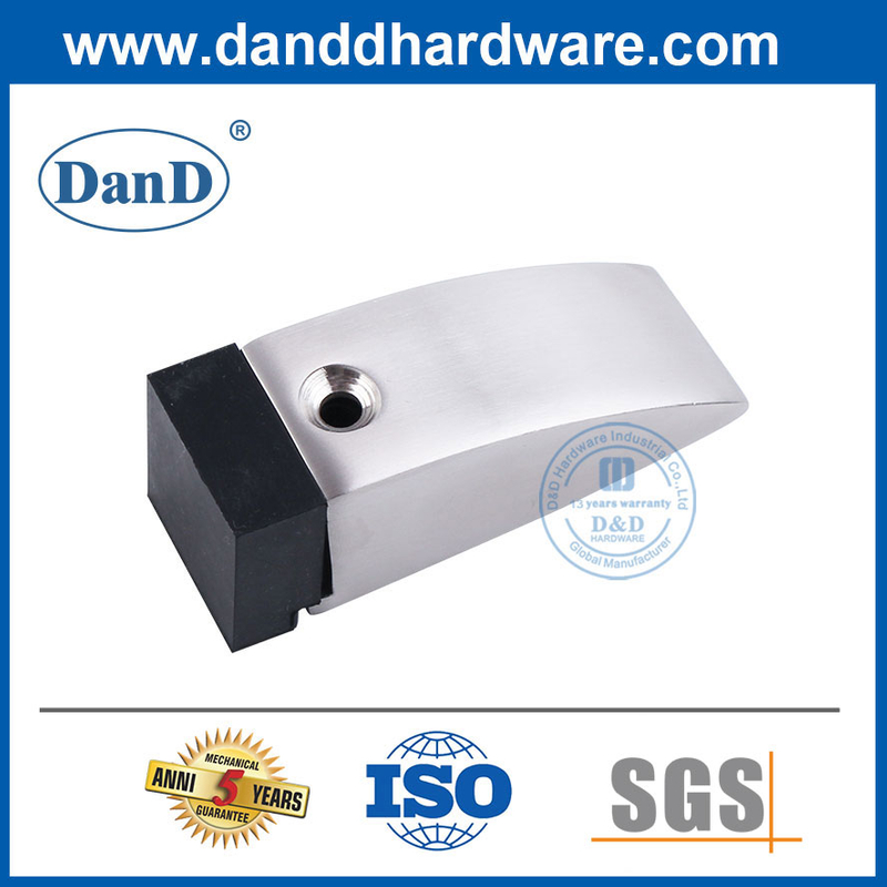 Stainless Steel Exterior Door Stopper for Security Commercial Door Stop Hardware-DDDS013