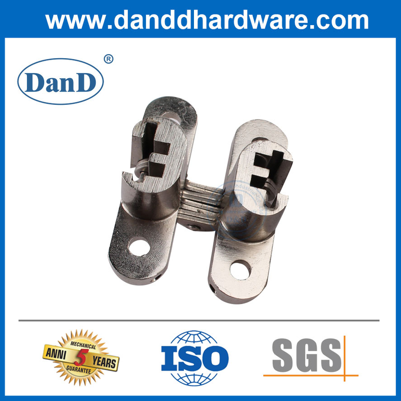 Zinc Alloy 180 Degree Swing Hinge Invisible Concealed Hinges DDCH007