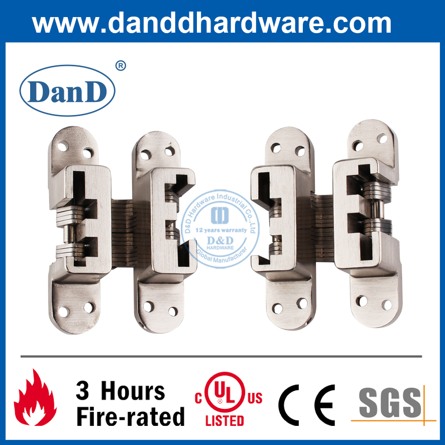 180 Degree Stainless Steel Spring Concealed Hinge-DDCH007-G40