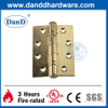 European Stainless Steel 201 Polished Brass Exterior Door Hinge-DDSS001-4X3X3