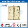 Stainless Steel 304 Polished Brass Fireproof Composite Door Hinge-DDSS011B-5X4X3