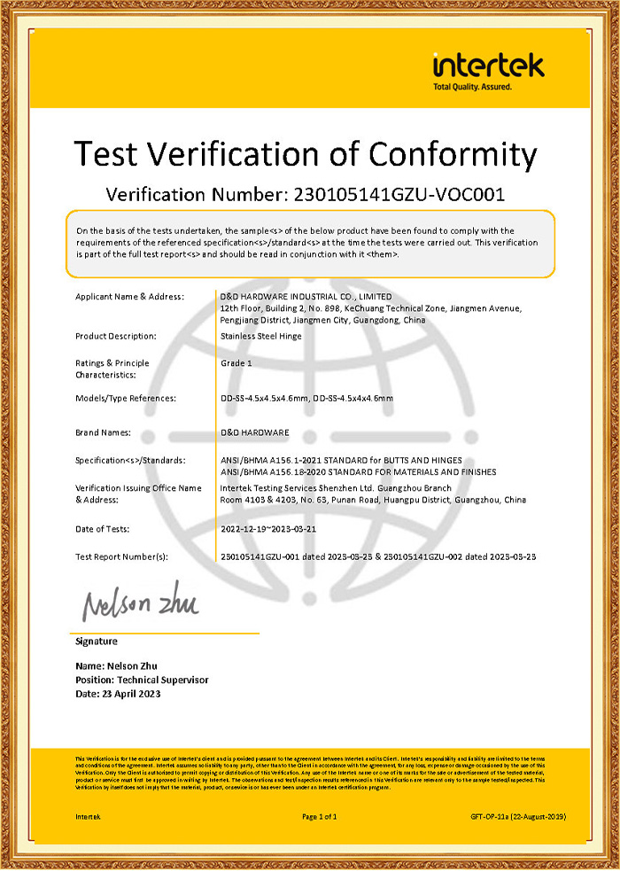 Door Hinge Manufacturer