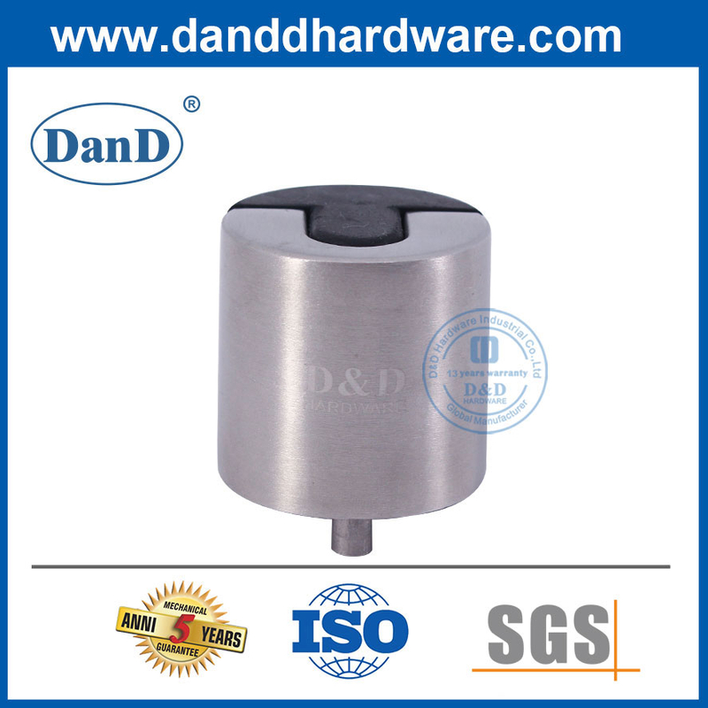 Stainless Steel Door Rubber Stopper for Inside Door-DDDS012