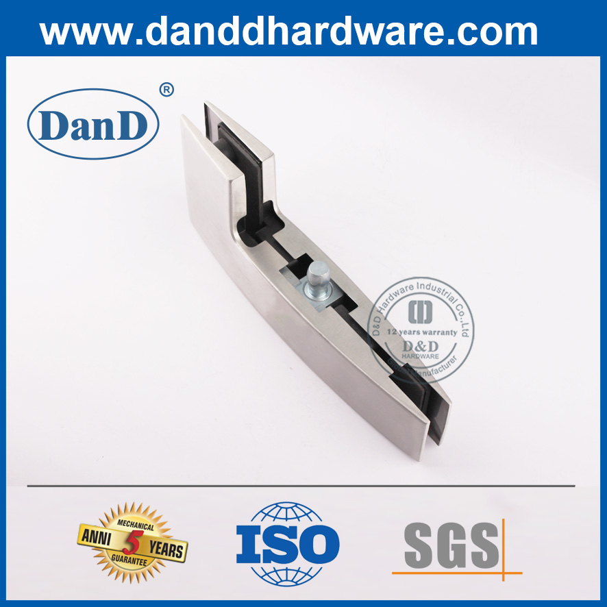 SS304 Corner Patch Fitting for Internal Glass Door-DDPT009