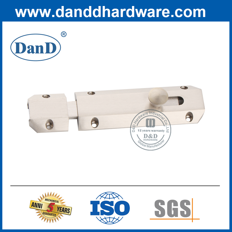Stainless Steel Surface Mounted Flush Bolt for Double Doors-DDDB013 