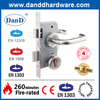 CE UL Stainless Steel Security Fire Rated Construction Door Hardware-DDDH001
