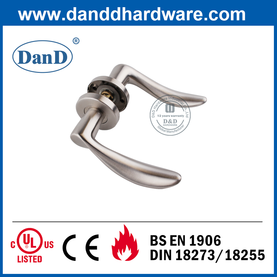 Stainless Steel 304 Thumb Lever Door Handle for Interior Door-DDSH007