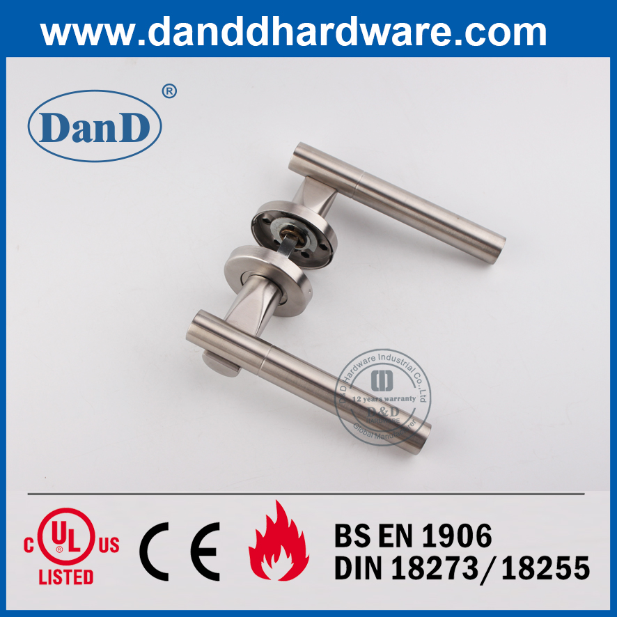Euro Style Stainless Steel 304 Outside Lever Door Handle-DDSH018
