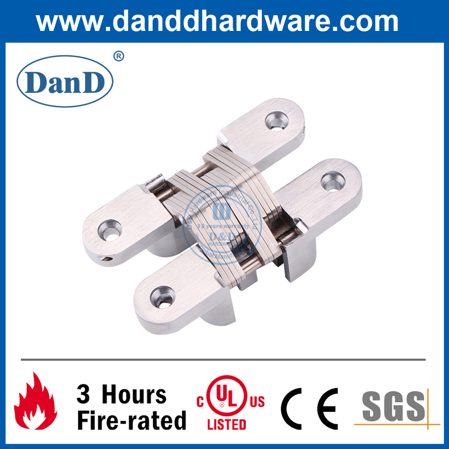 High Quality Stainless Steel Concealed Door Hinge for Timber Door-DDCH007-G15
