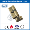 Euro Antique Brass Safety Bathroom Door Lock Cylinder-DDLC007