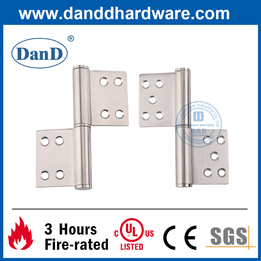 Stainless Steel 201 360 Degree Flag Metal Door Hinge -DDSS030A