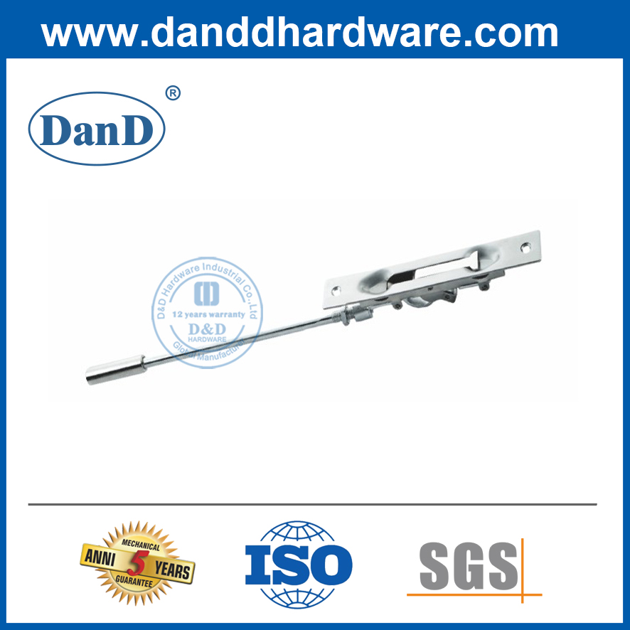 Stainless Steel Manual Flush Bolt for Metal Door-DDDB012-B