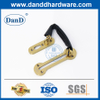 Stainless Steel Satin Brass Door Safety Chain with Lock for Apartment-DDG003