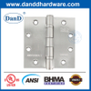 SS316 SS304 ANSI Grade 2 BHMA Fire Rated Interior Door Hinges-DDSS001-ANSI-2-4.5x4.5x3.4