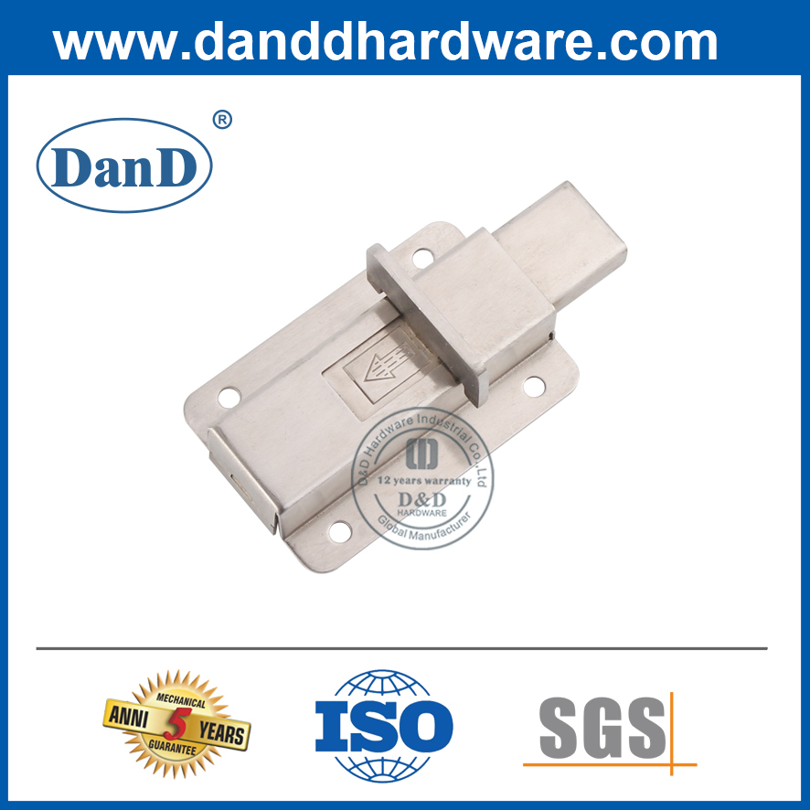 Stainless Steel Surface Mounted Flush Bolt for Double Doors-DDDB013 