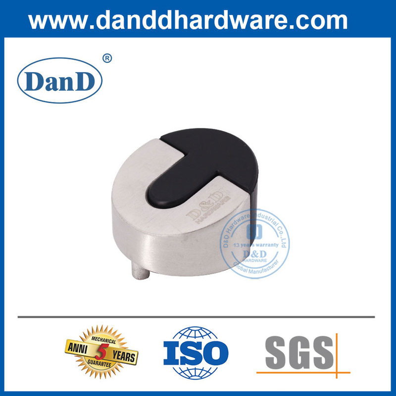 High Quality Door Stops Satin Stainless Steel Door Stopper for Floor-DDDS006