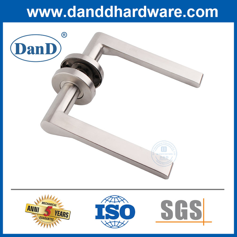 Stainless Steel Bedroom Internal Entry Privacy Lever Door Handle-DDTH022