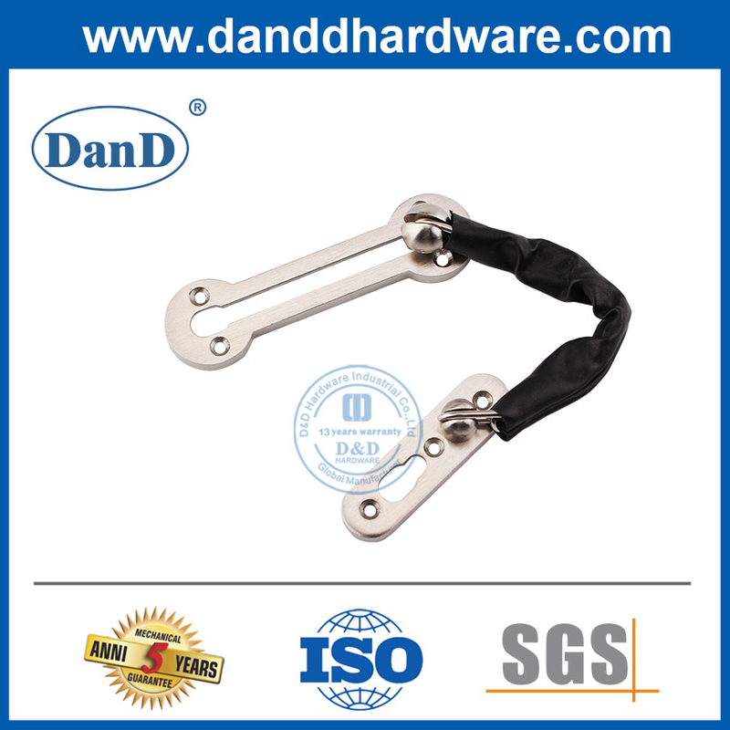 China Satin Nickel Zinc Alloy Good Price Door Chain Lock for Internal Door-DDDG003