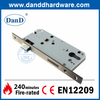 CE Euro SUS304 Antique Brass Fire Resistance Sash Lock for Wooden Door-DDML009