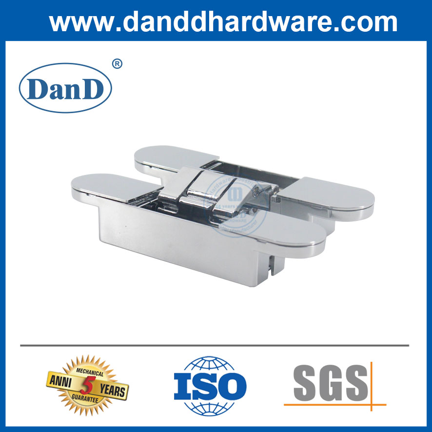 High Quality Folding Adjustable Hidden Invisible 180 Degree Concealed Door Hinge-DDCH011
