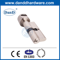 EN1303 Customized Euro Profile Brass Mortise Lock Cylinder-DDLC001-70mm-SN
