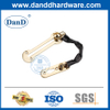 Polished Brass Zinc Alloy Gold Chain Latch Lock Chain for UK Market-DDDG003