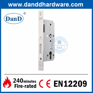 SS304 CE Best Mortise Fire Rated Deadbolt Lock for Wooden Door-DDML013