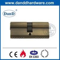 CE 70mm Europrofile Antique Brass Master Key Lock Cylinder-DDLC003