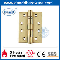 Grade 316 Satin Brass Butt Commercial Door Hinge-DDSS001-4X3X3