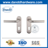 Stainless Steel Outer Door Mitred Lever Handle with Plate-DDTP009