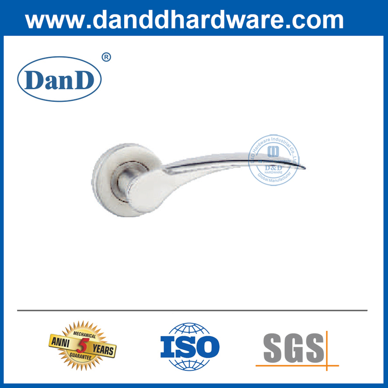 Exterior Door Handles Stainless Steel Solid Lever Front Door Handles-DDSH050