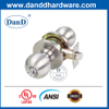 UL Listed ANSI Zinc Alloy Fireproof Ball Tubular Lockset for Entry Door-DDLK012