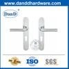 Stainless Steel Backplate Lever Handle with Cylinder Hole-DDTP003