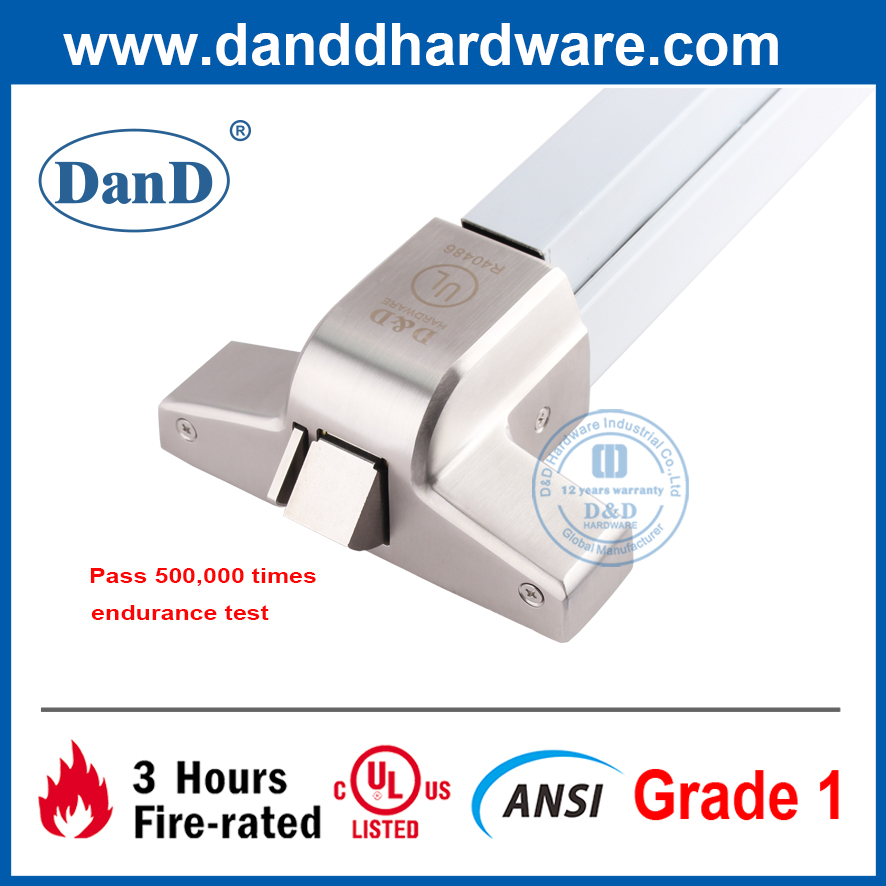 ANSI Grade 1 UL Steel Emergency Exit Panic Door Bar-DDPD005