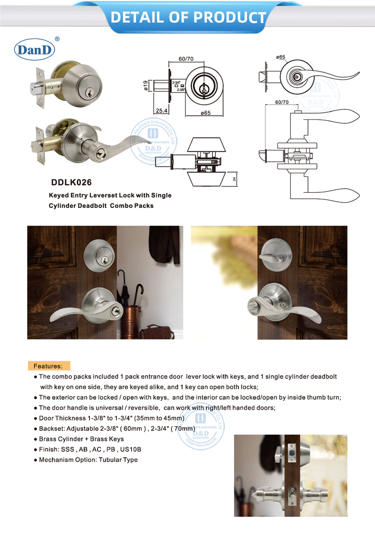 door hardware lockset types