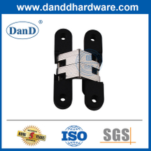 Matte Black Concealed Invisible Folding Door Cross Hidden Hinges-DDCH007