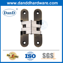 OEM Hardware 180 Degree Concealed Door Hinge Antiqe Brass Invisible Hinges-DDCH007