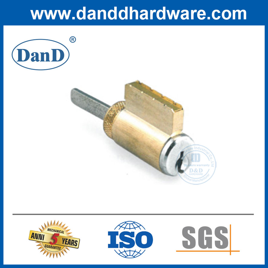 Rim Cylinder Solid Brass Construction Hardware Rim Lock Knob Lever Cylinder-DDLC017