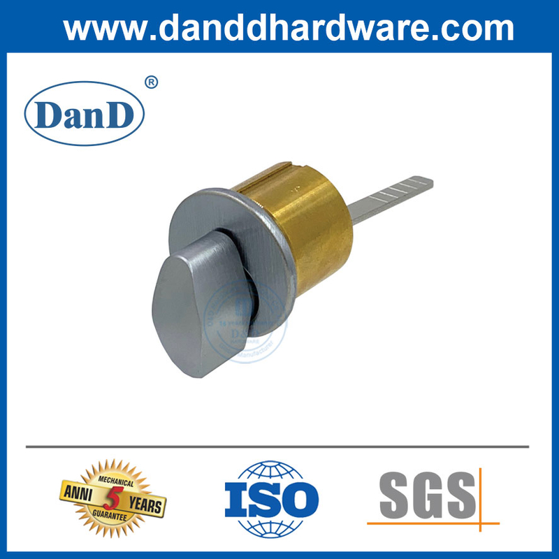 Easy Thumb Turn Rim Cylinder with Thumbturn for Panic Devices-DDLC020