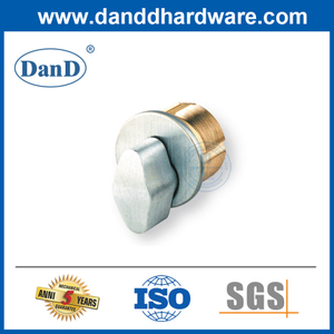 Cam Type Mortsie T Turn Lock Rim Cylinder in Solid Brass-DDLC019
