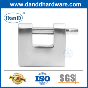 High Quality Security Door Lock Hardware Stainless Steel Padlock for Warehouse Garage-DDPL008