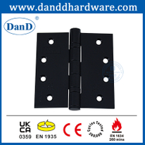 EN1634 Fire Rated Stainless Steel CE EN1935 Black Door Hinge-DDSS001-CE-4x4x3