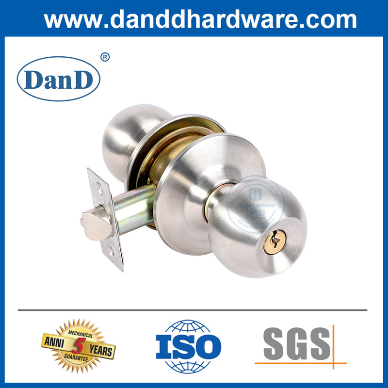 Security Door Knob Lockset Stainless Steel Commercial Door Lockset Types-DDLK001