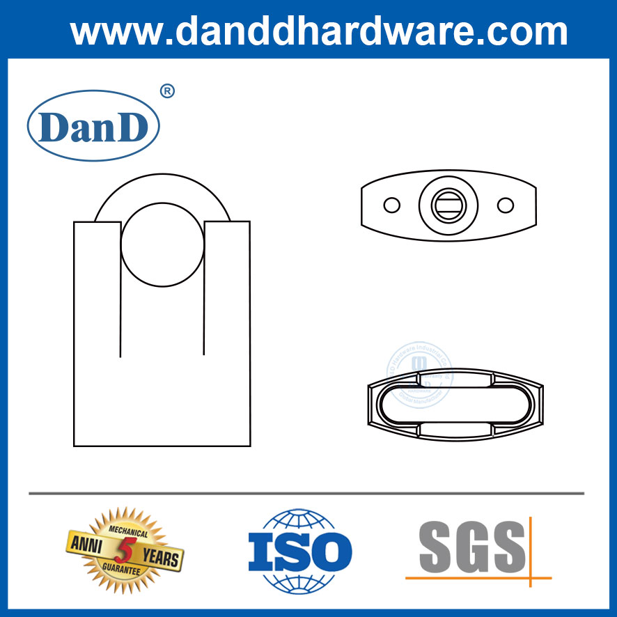 Lock Manufacturers 40mm High Security Padlocks with Keys-DDPL007