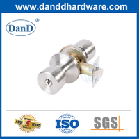 Security Door Lock Commercial Cylindrical Door Knob Handle Lockset-DDLK004