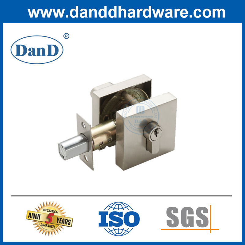 Residential Door Handle Lock Hardware Front Door Lockset Types Deadbolt-DDLK021